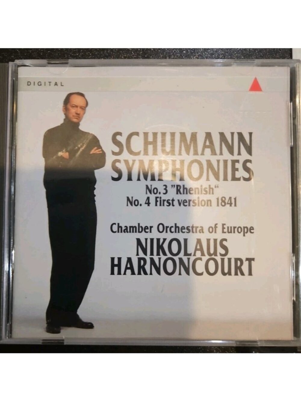Schumann: Symphonies Nos. 3 and 4 Chamber Orchestra of Europe CD Harnoncourt